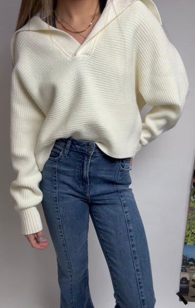 Cream Sweater