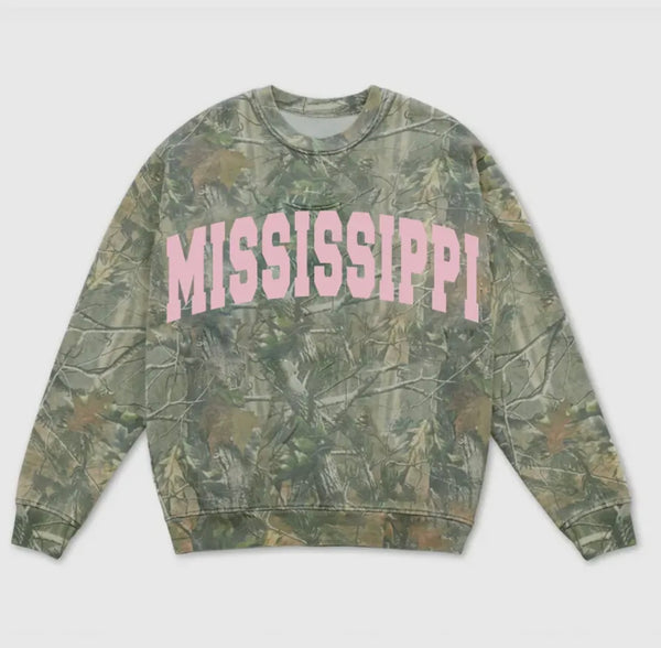 Camo Mississippi Sweatshirt