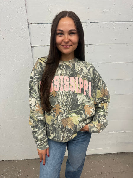 Camo Mississippi Sweatshirt