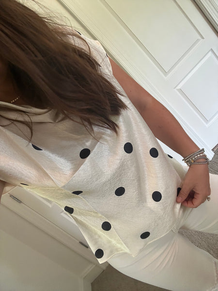 Avery Top - Polka Dot