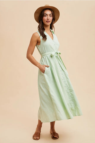 Green Midi Dress