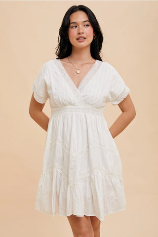 White Mini Dress