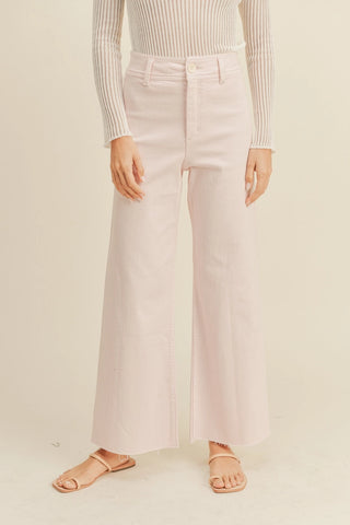 Pink Wide Leg Pants