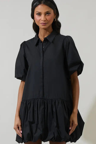Black Bubble Dress