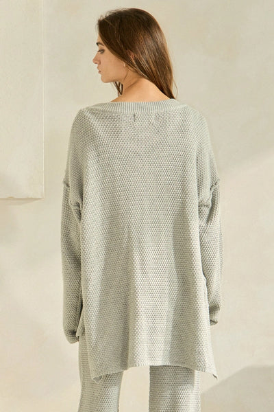 Textured Oversize Henty Top