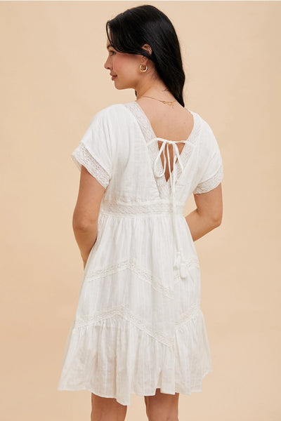 White Mini Dress