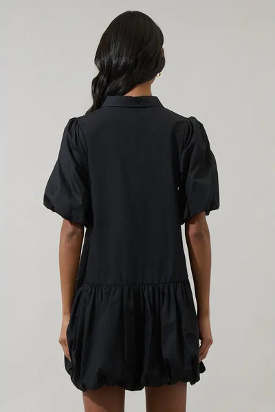 Black Bubble Dress