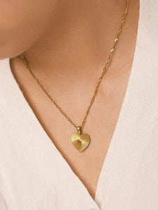 Gold Heart Necklace