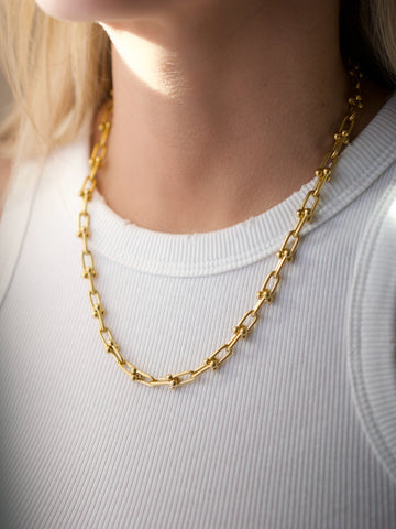 Farrah B Chain Necklace