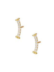 Farrah B Diamond Stud Earrings