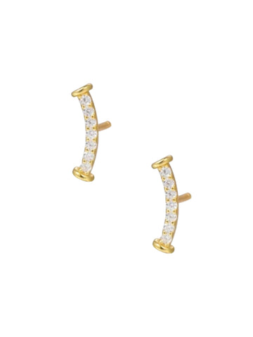 Farrah B Diamond Stud Earrings